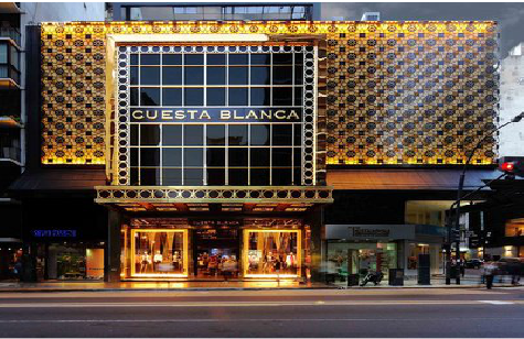 田林门头设计与商业空间的纽带。