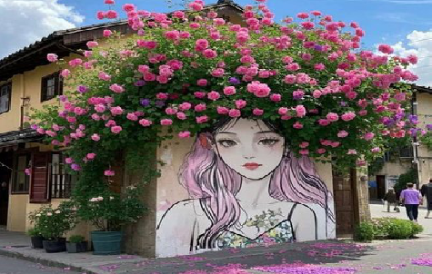 田林怎么设计网红打卡墙绘