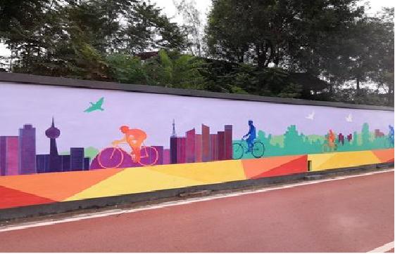 田林墙体彩绘-围墙