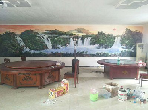 田林墙绘-写实风景