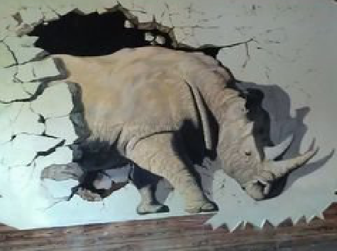 田林在墙绘中,如何绘制3D效果?