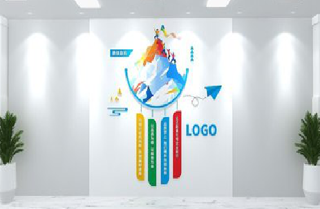 田林公司企业形象墙的工艺材料有哪些?